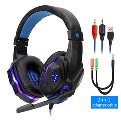 Led Light Wired Gamer Headset.