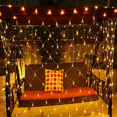 Net Mesh Solar Fairy Lights.