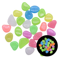 Glow in the Dark Garden Pebbles.