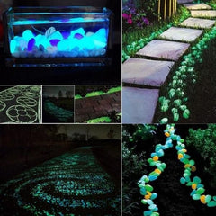 Glow in the Dark Garden Pebbles.