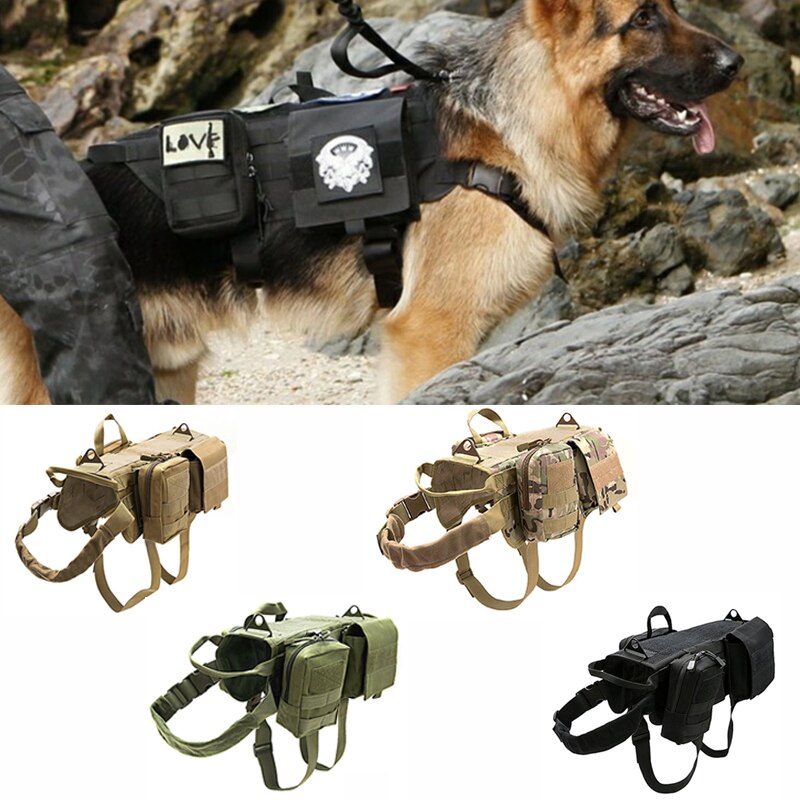 Tactical Military Dog Harness.