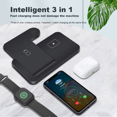 3in1 Wireless Fast Charger Dock Station.