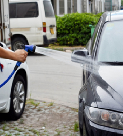 Flexible Garden Hose.