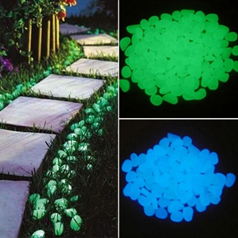 Glow in the Dark Garden Pebbles.