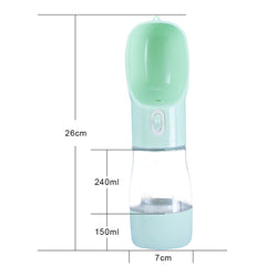 Pet Dog Water Bottle Feeder.