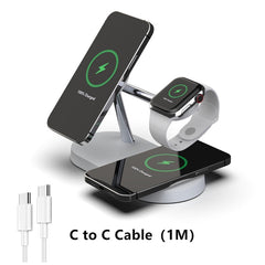 3-in-1 Wireless Magsafe Charger Stand.