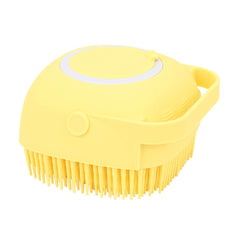 Cute Dog Bath Brush.