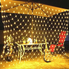 Net Mesh Solar Fairy Lights.