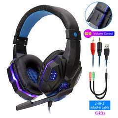 Led Light Wired Gamer Headset.