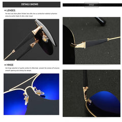 Luxury Brand Sunglasses Men.