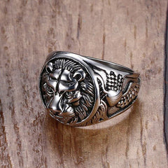 Lion Head Rings.