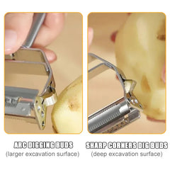 Stainless Steel Kitchen Vegetable Peeler.