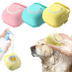 Soft Silicone Dog Brush.