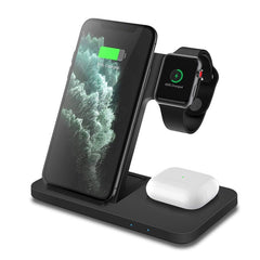 3in1 Wireless Fast Charger Dock Station.