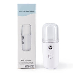 Nano Mist Facial Sprayer Beauty Instrument USB Face Steamer Moisturizing Beauty.