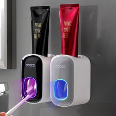 Wall Mount Automatic Toothpaste Dispenser.